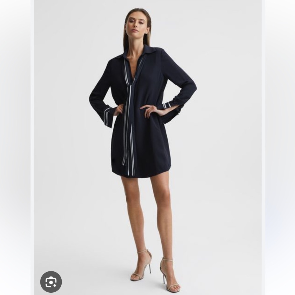 NEW! Reiss Feya Stripe Dress